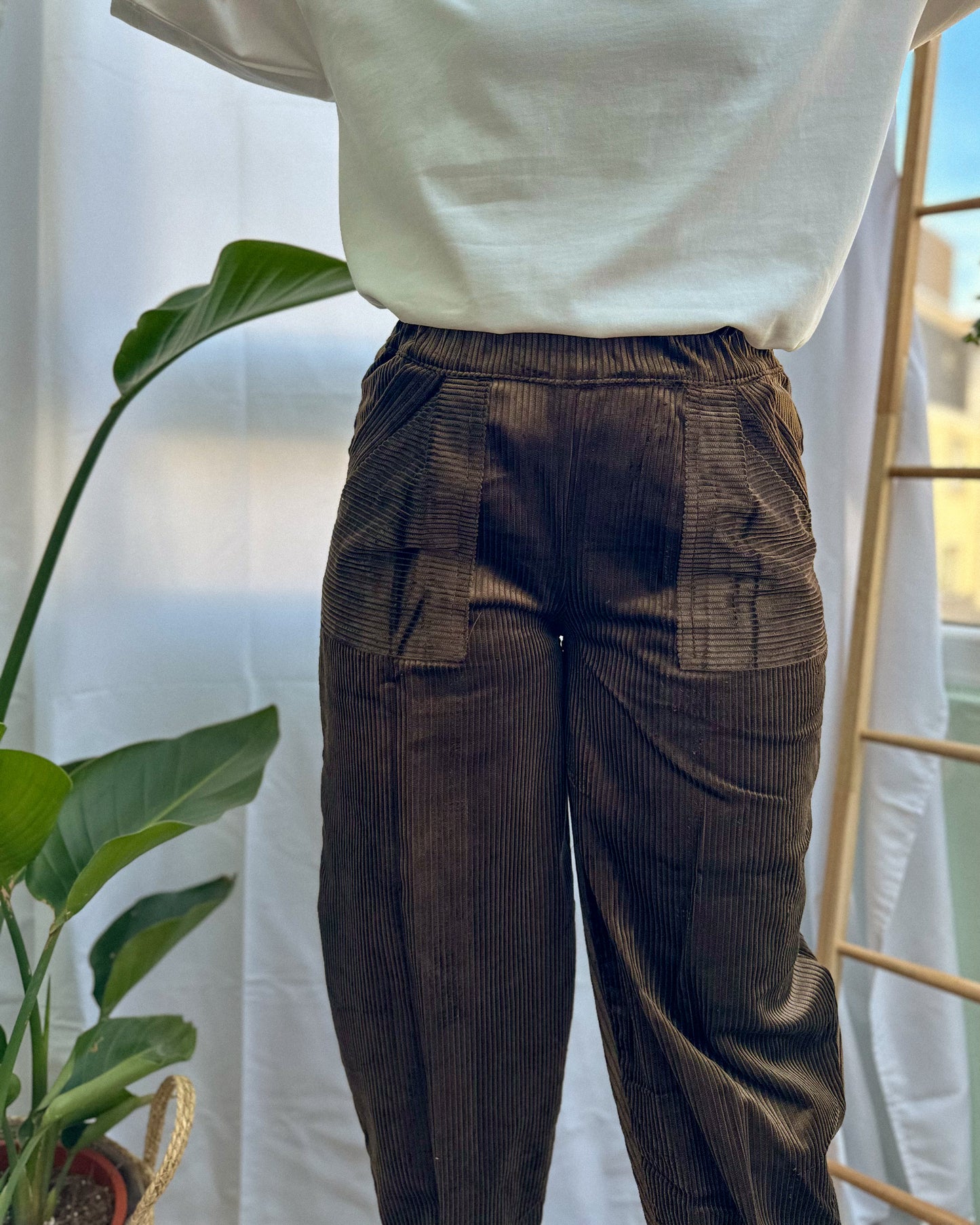 Handcrafted Velvet Balloon Pants