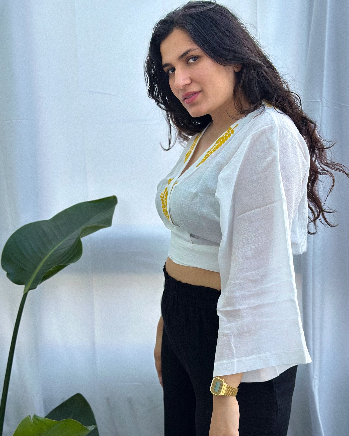 Claudy Top | White