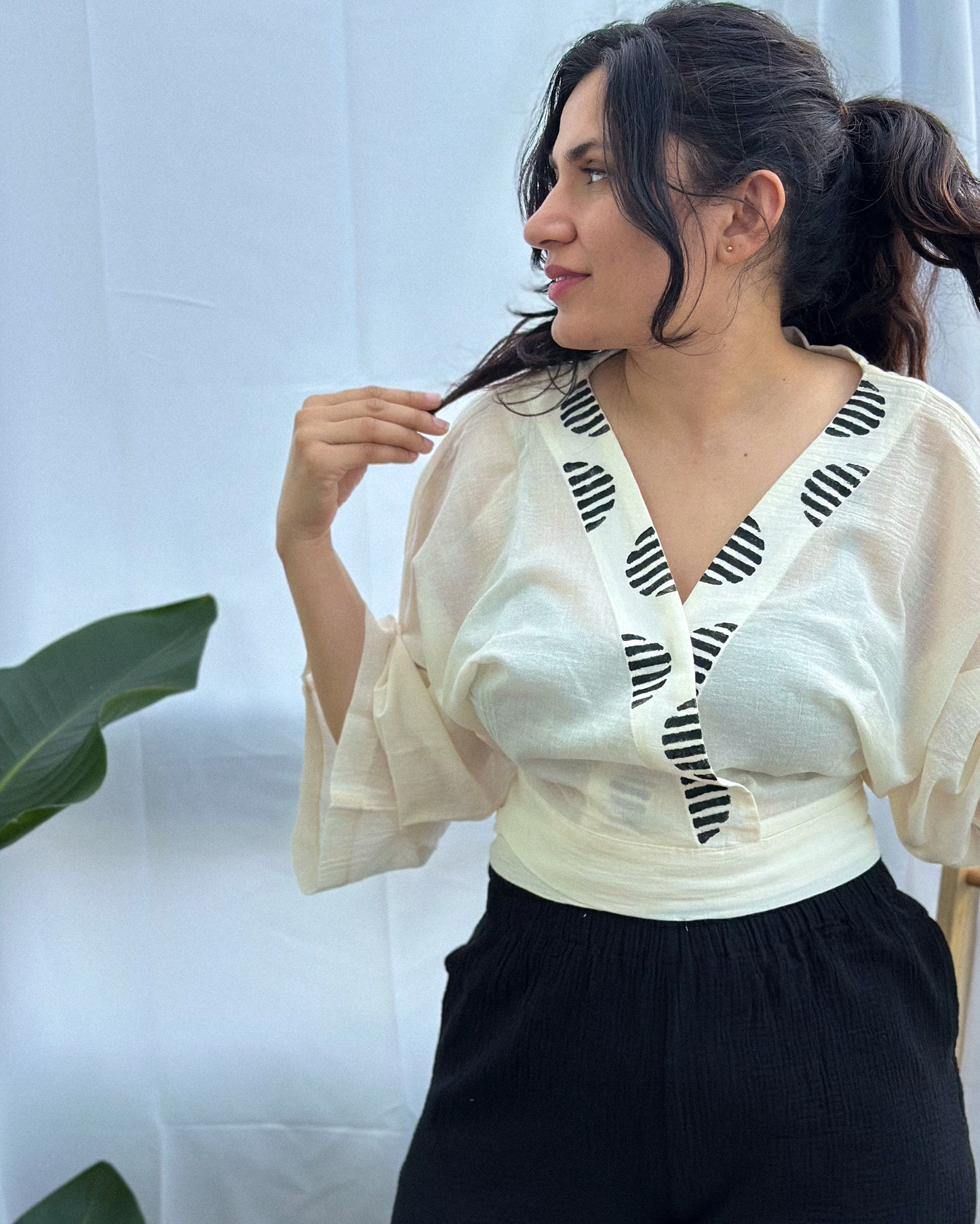 Claudy Top | Off-White