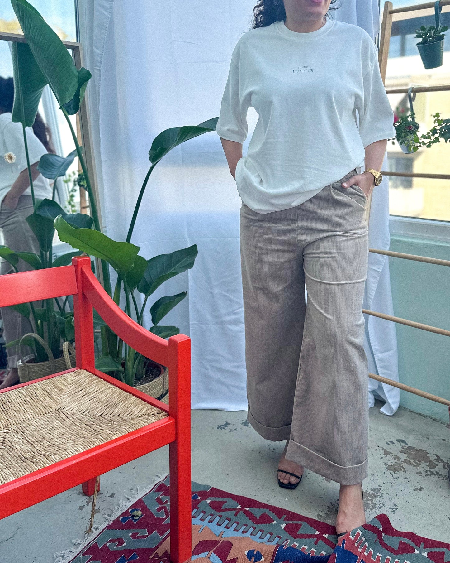 Handcrafted Velvet Pants