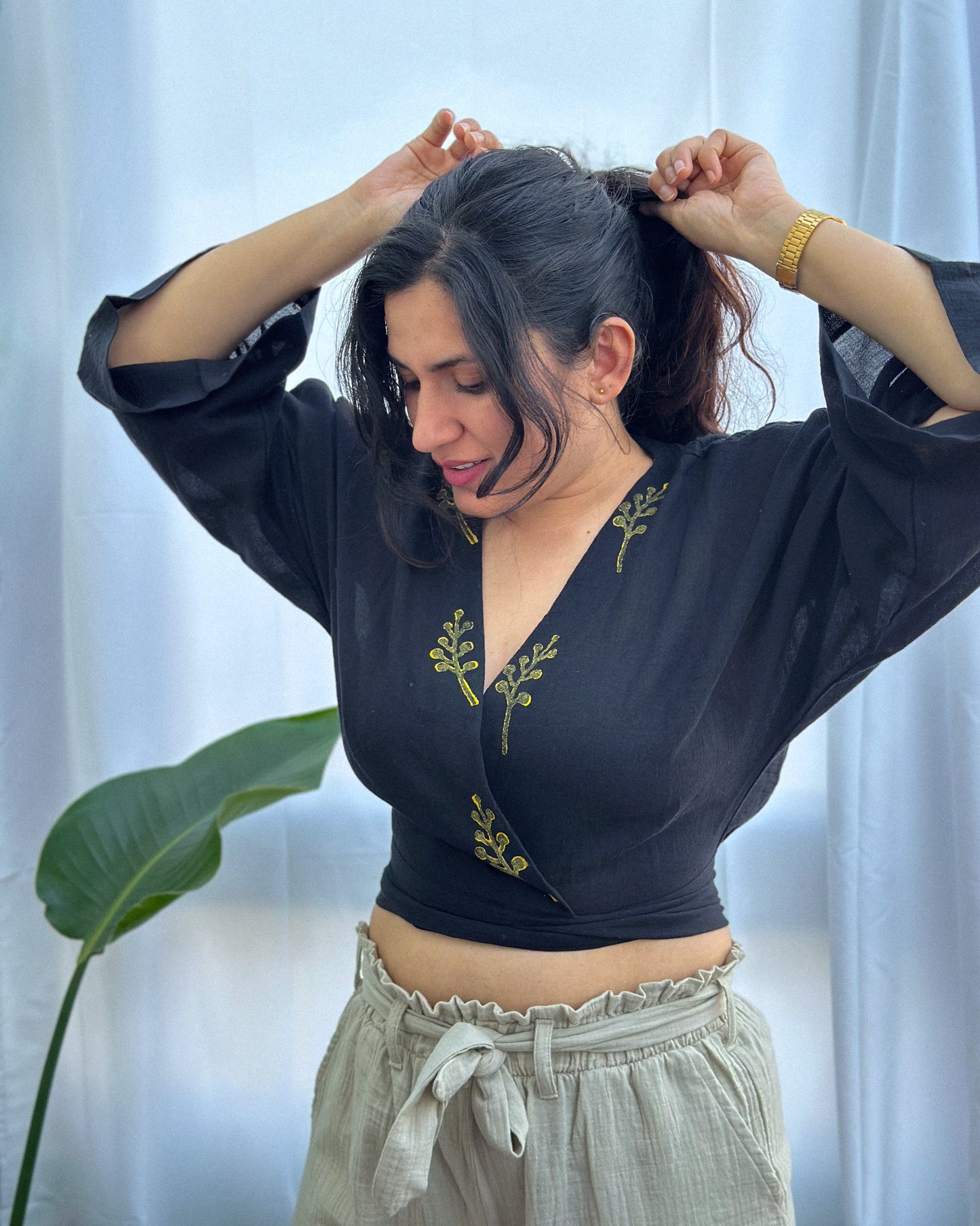 Claudy Top | Black