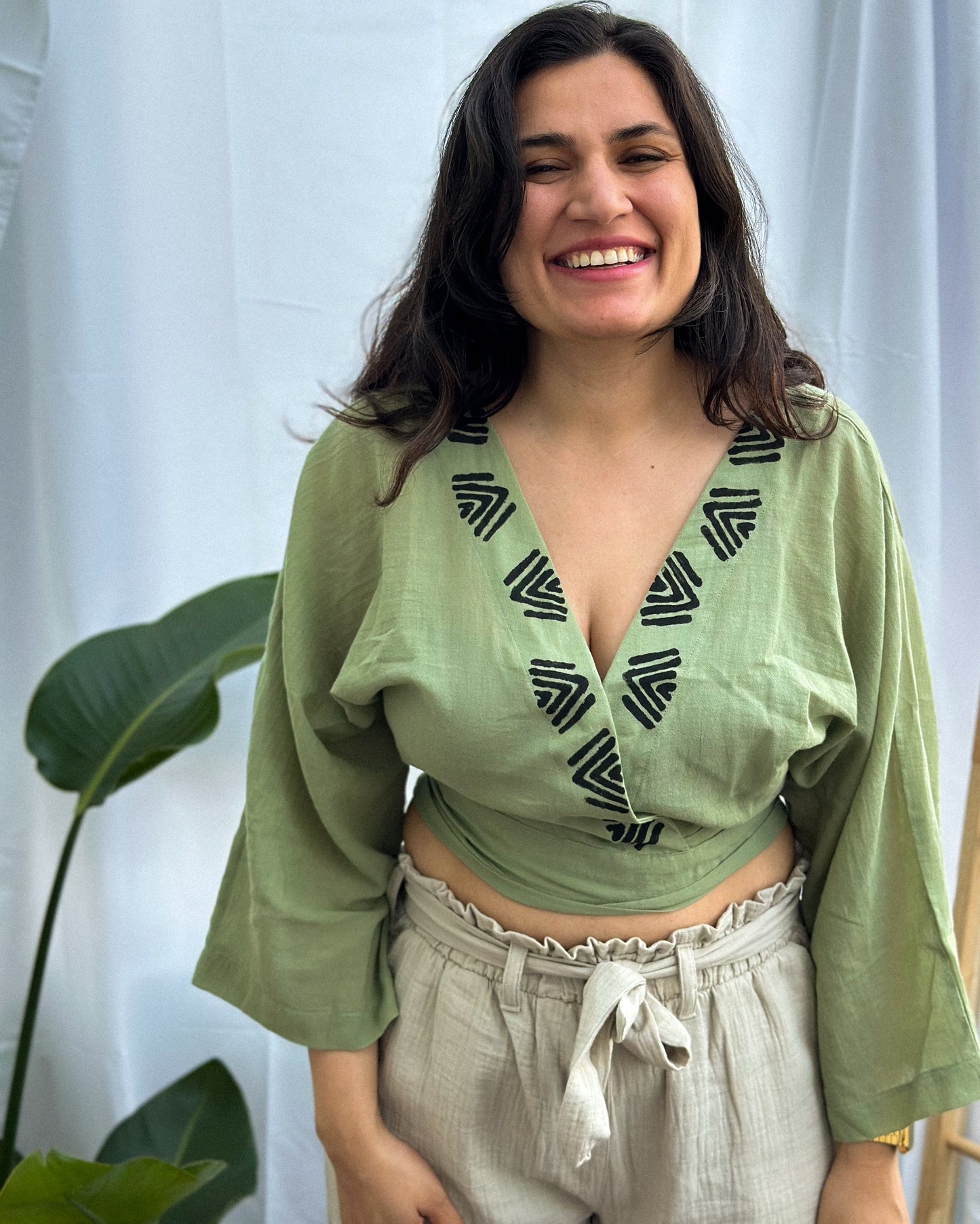 Claudy Top | Green