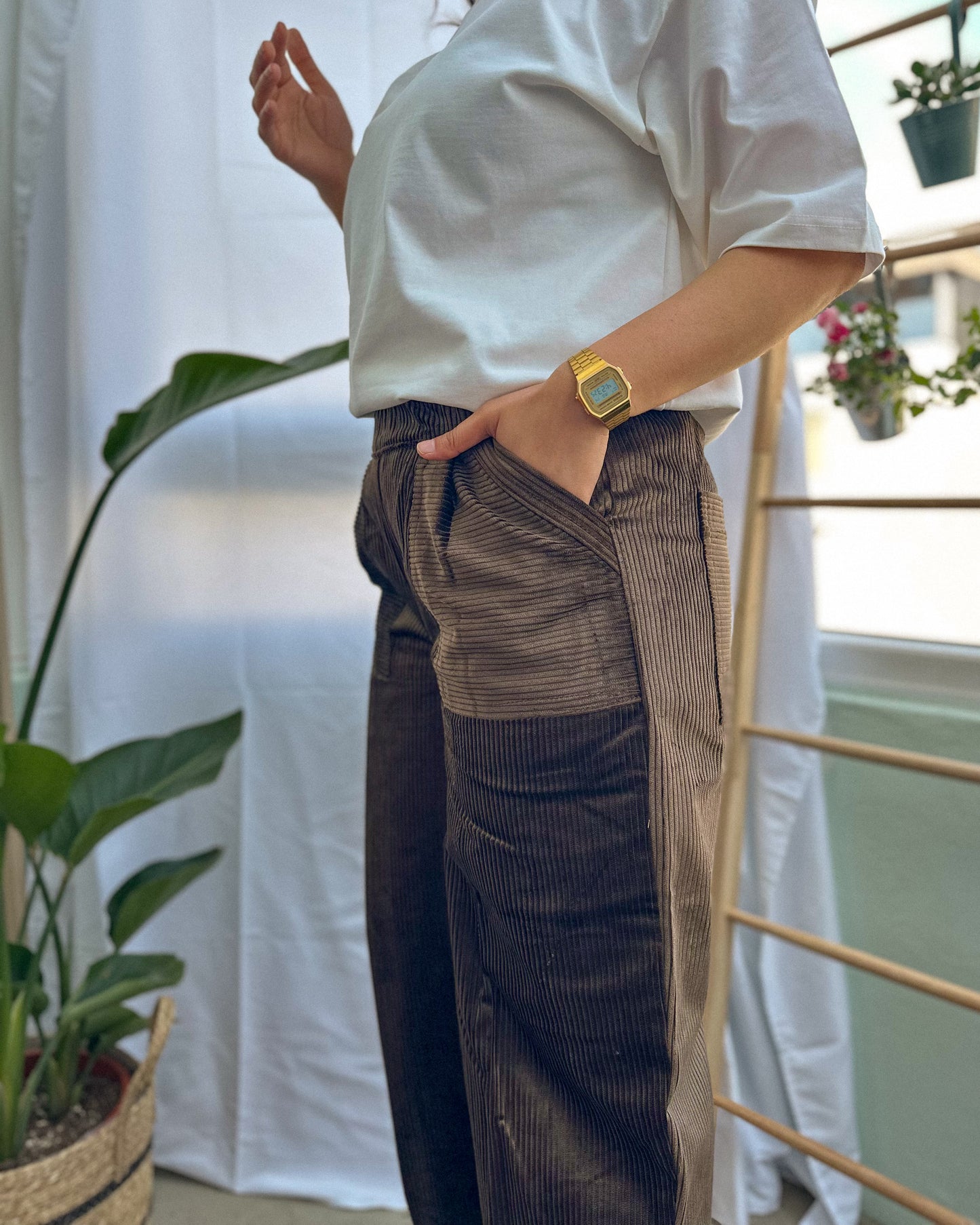 Handcrafted Velvet Balloon Pants