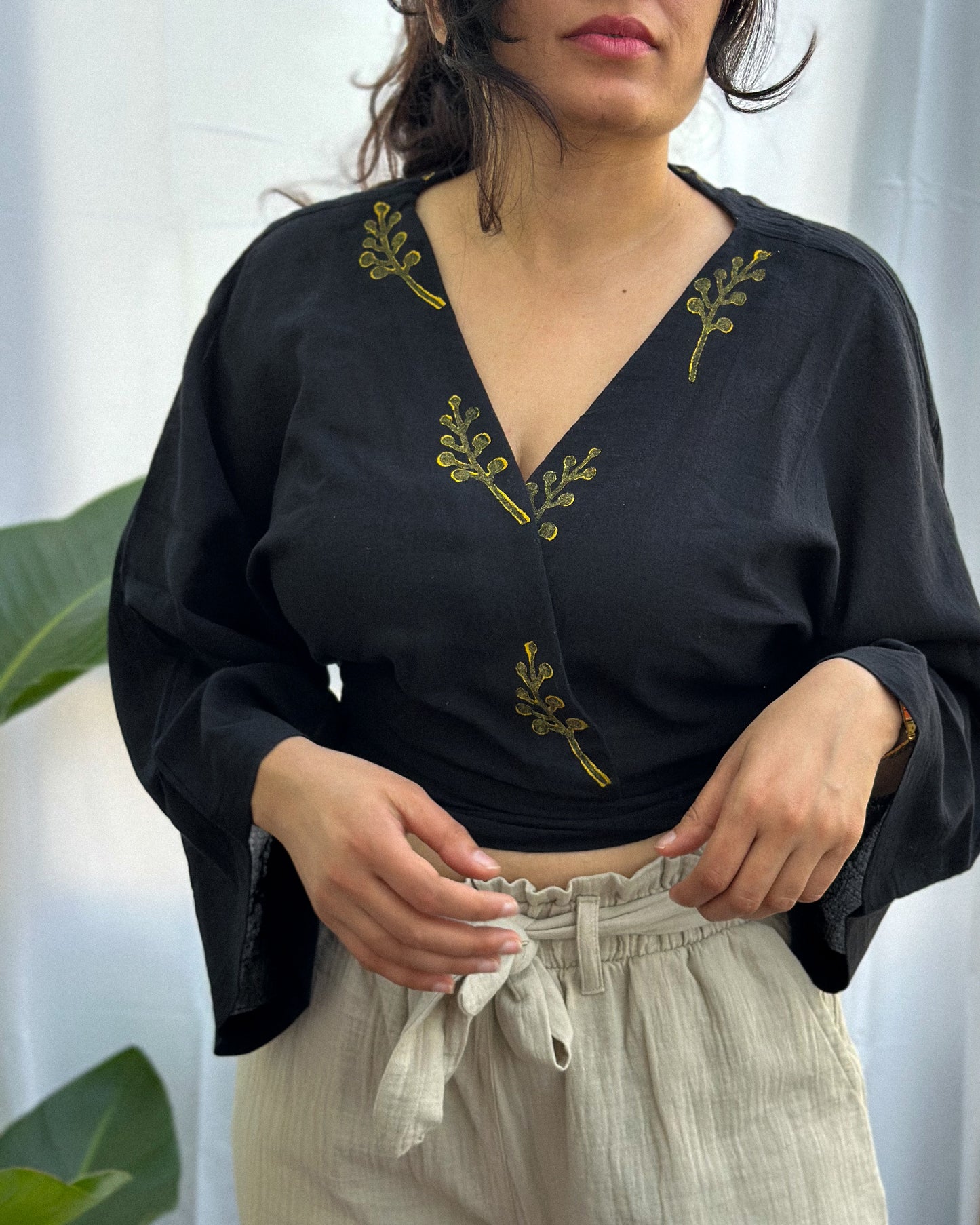 Claudy Top | Black