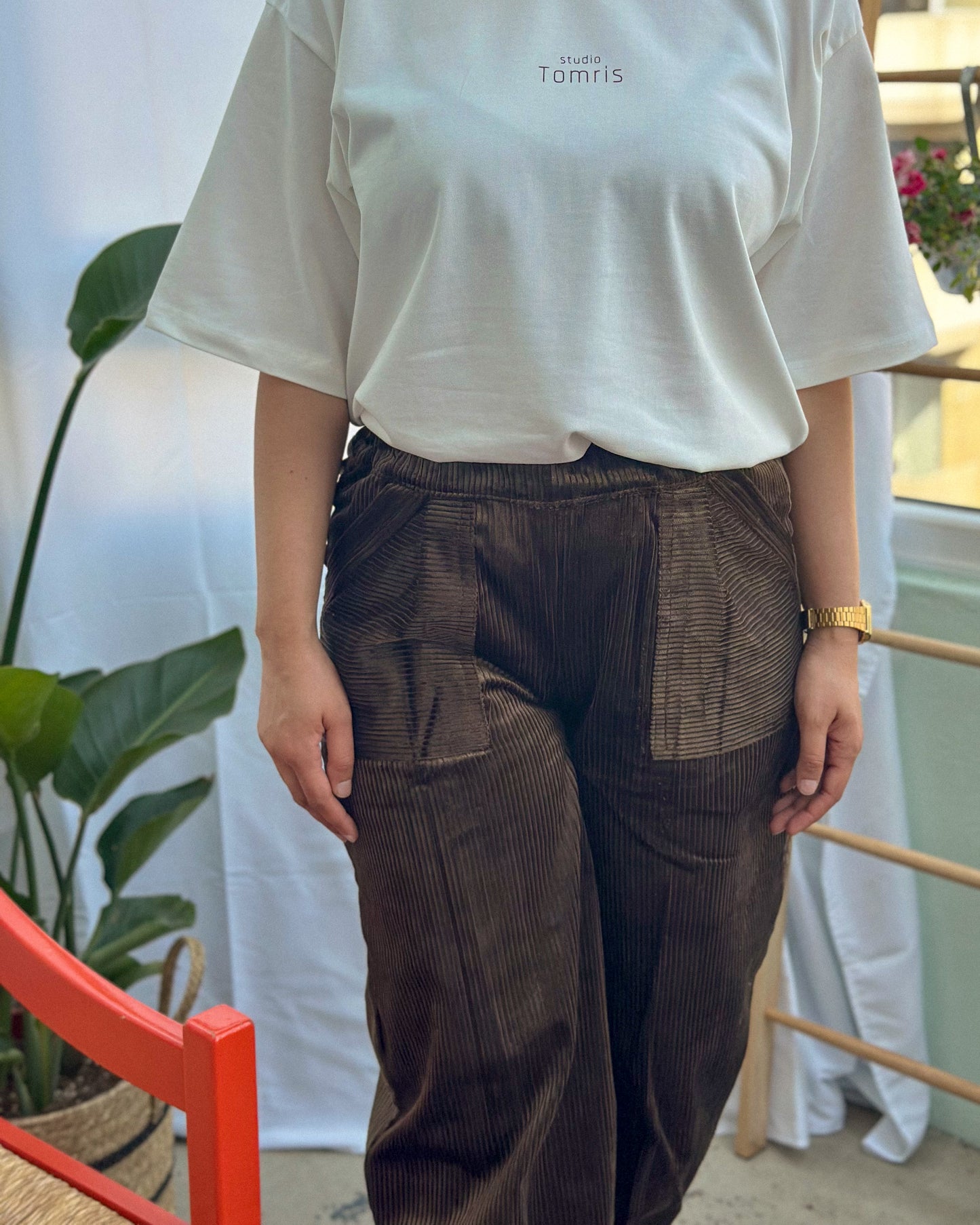Handcrafted Velvet Balloon Pants