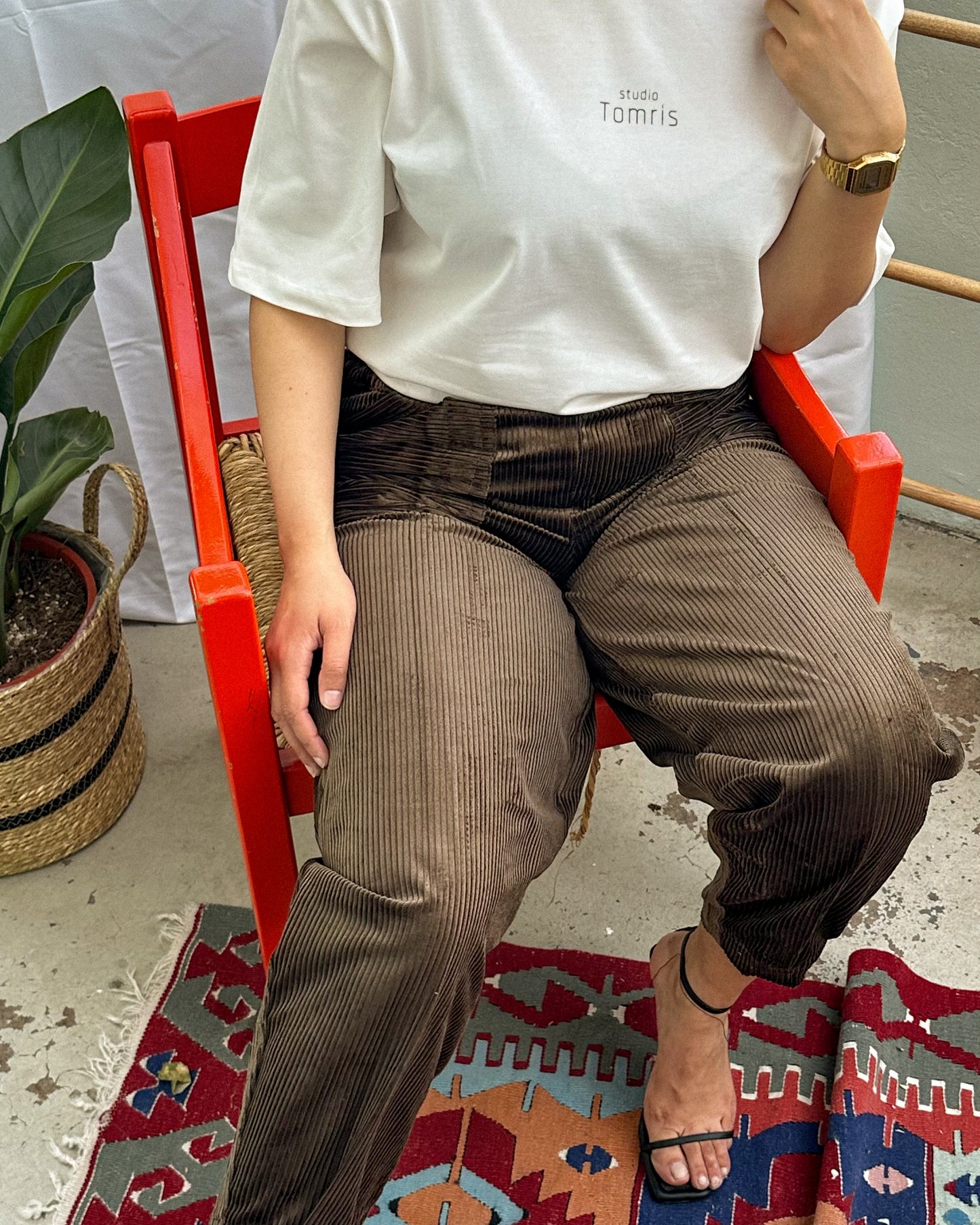 Handcrafted Velvet Balloon Pants