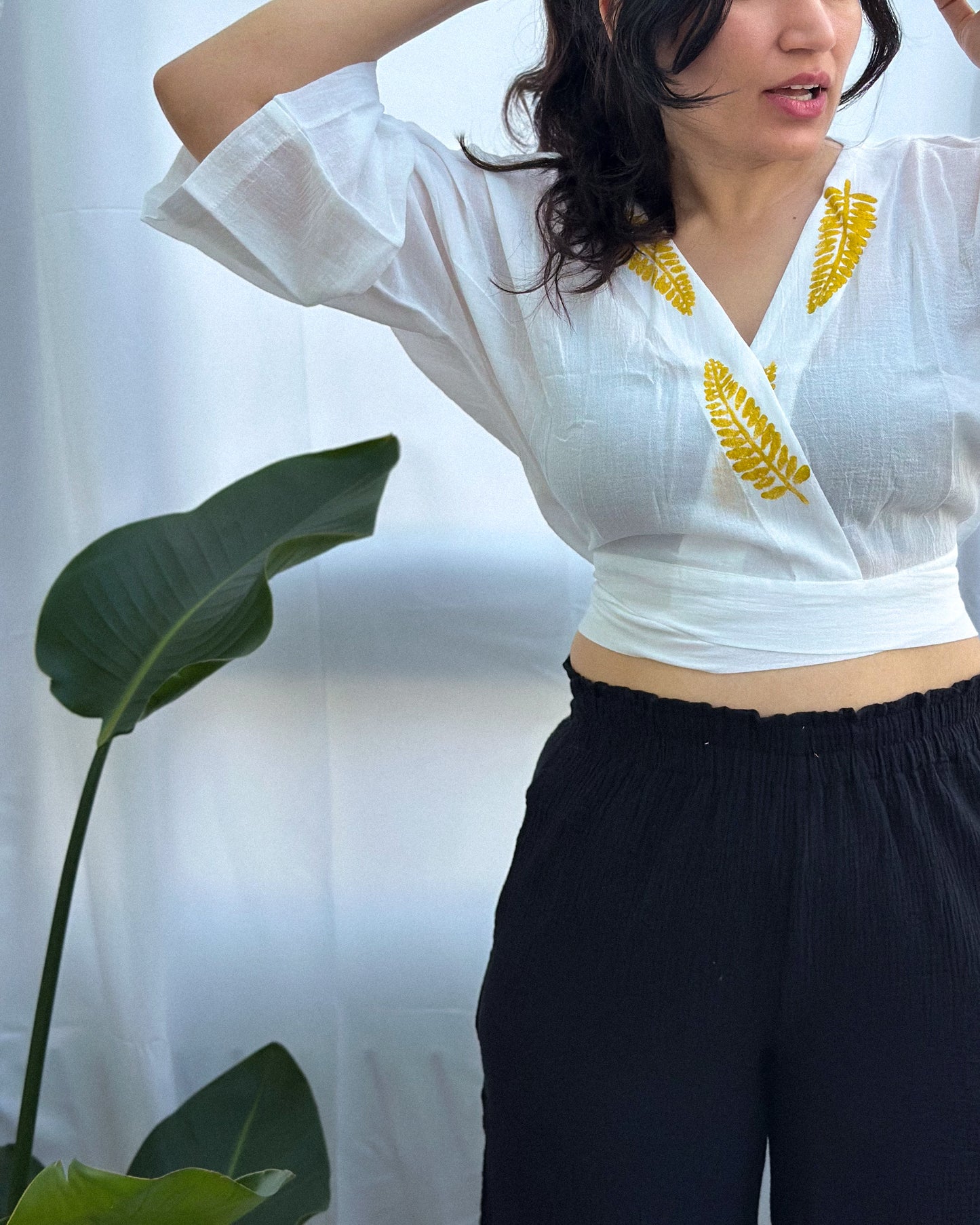 Claudy Top | White