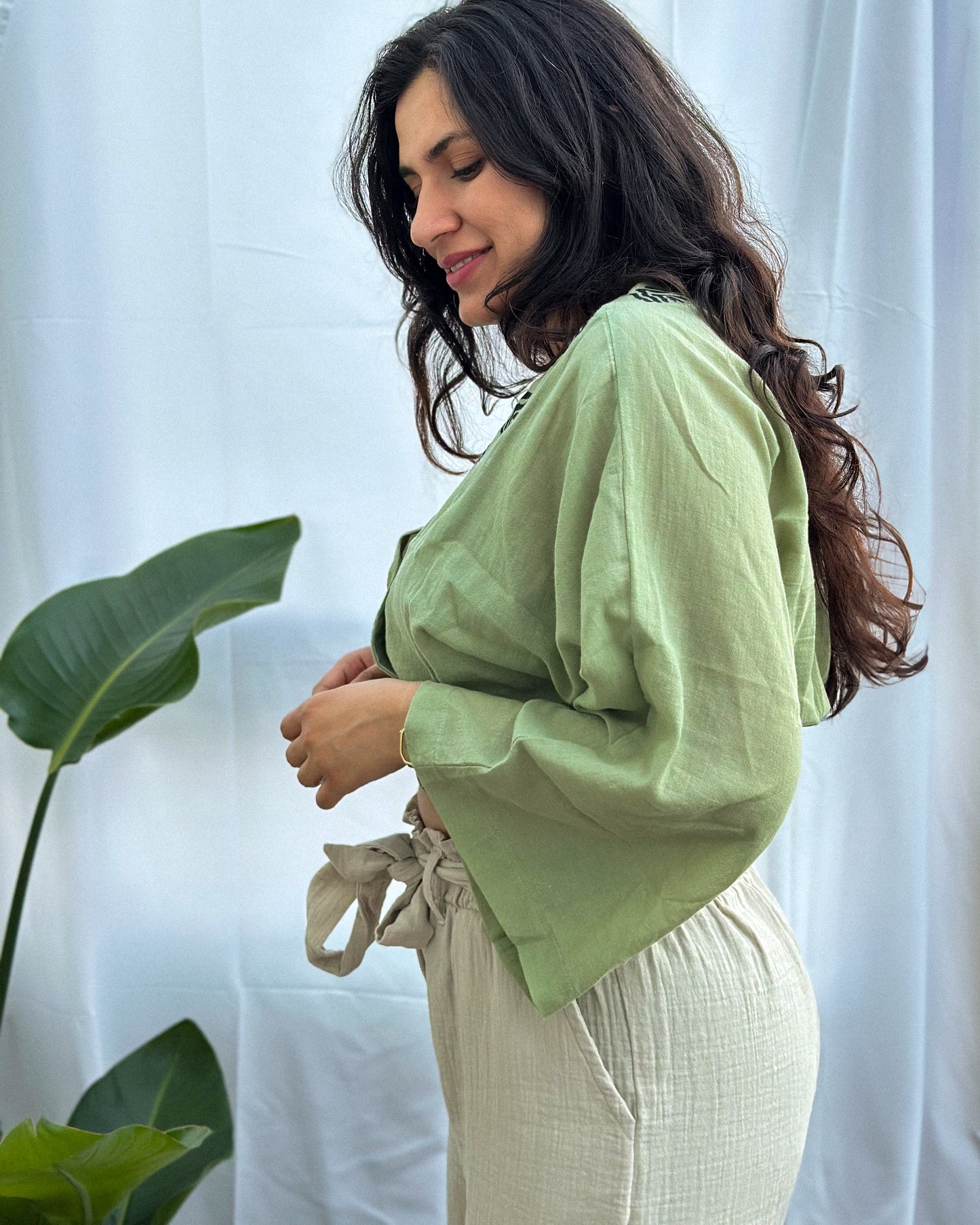 Claudy Top | Green