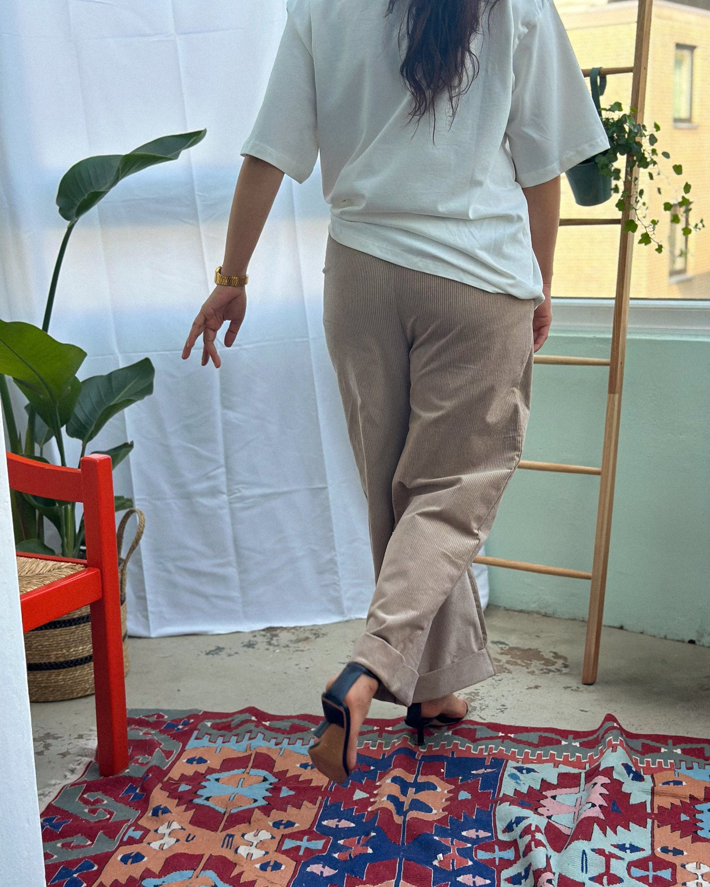 Handcrafted Velvet Pants