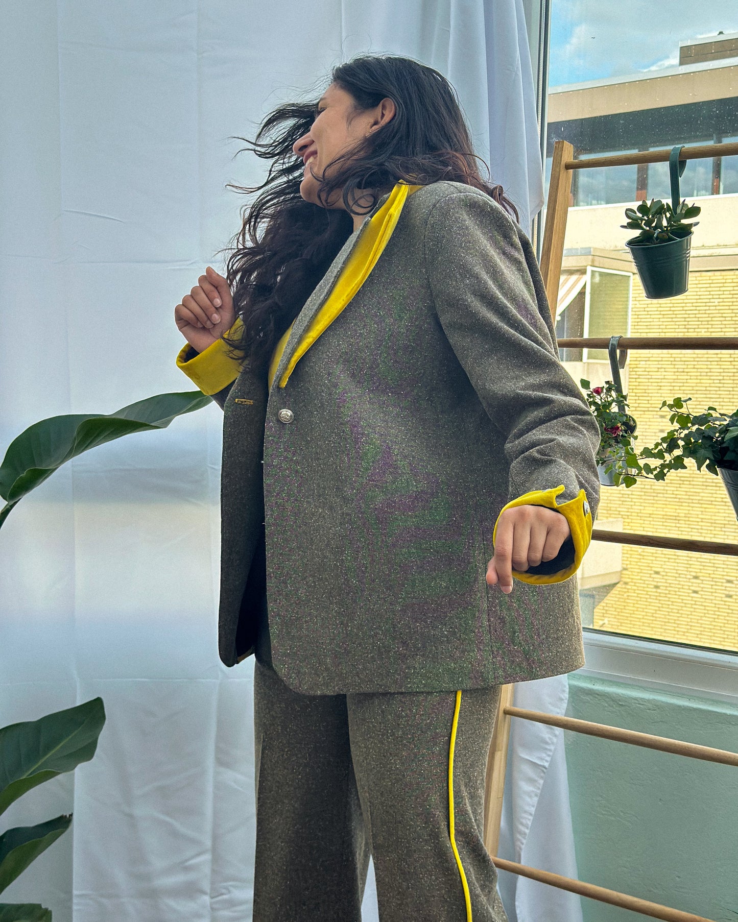 Handcrafted Suit | Boldly Yellow