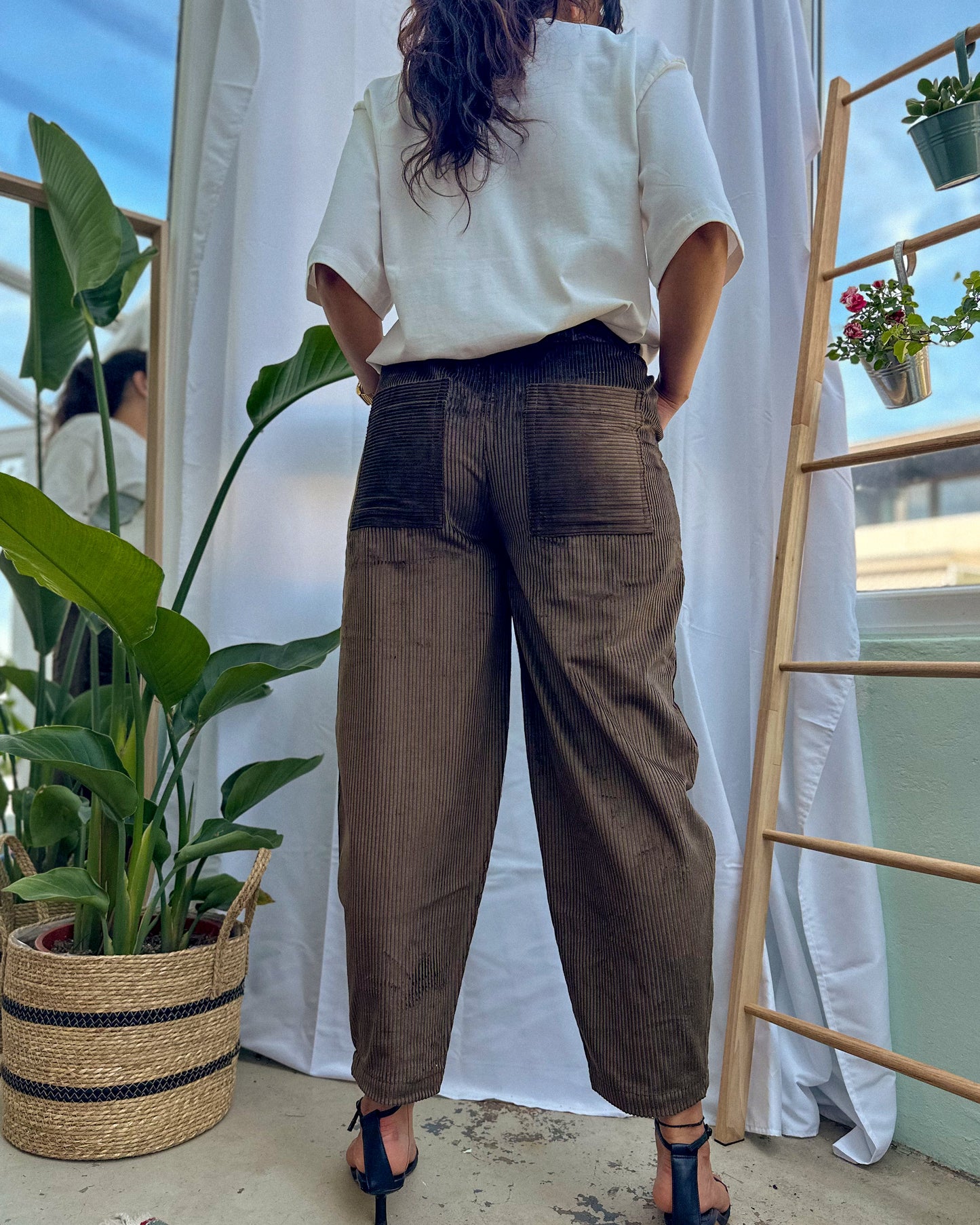 Handcrafted Velvet Balloon Pants