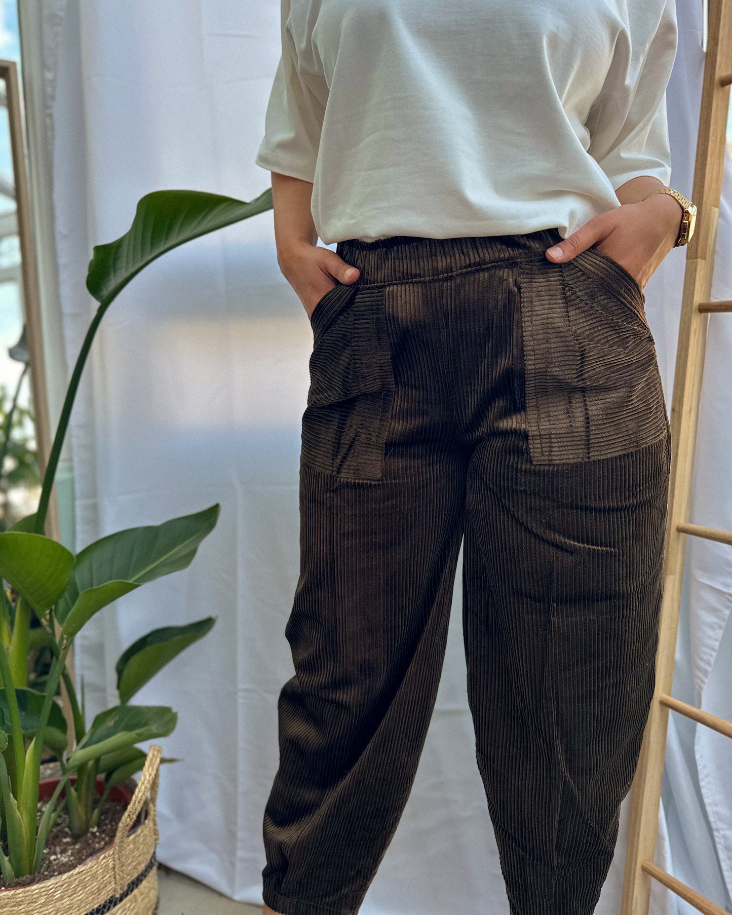 Handcrafted Velvet Balloon Pants