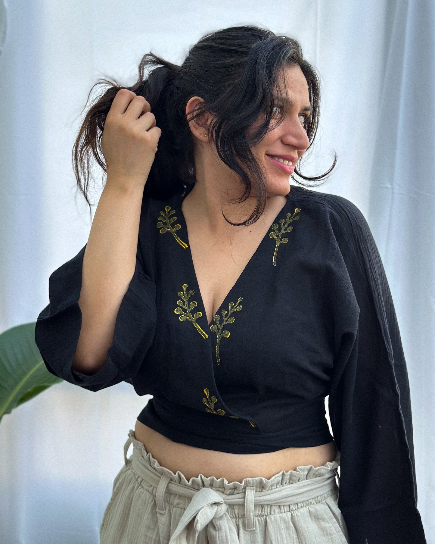 Claudy Top | Black