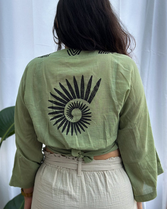 Claudy Top | Green