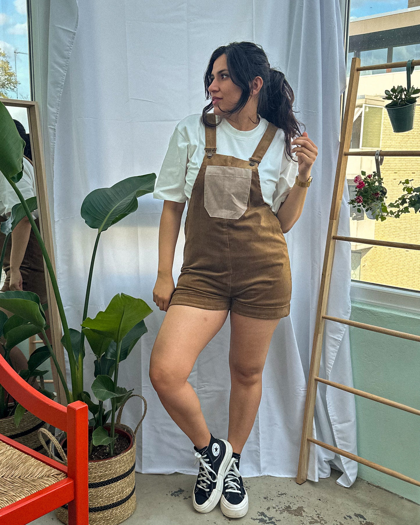 Handcrafted Short Overalls
