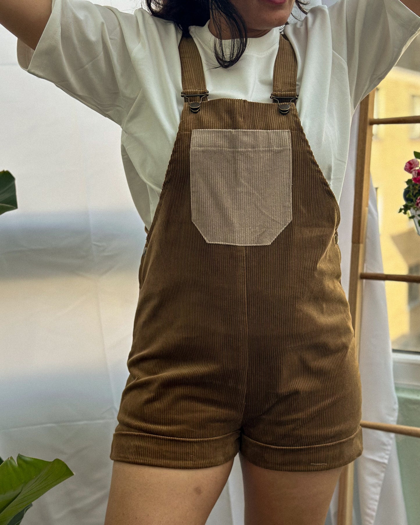Handcrafted Short Overalls