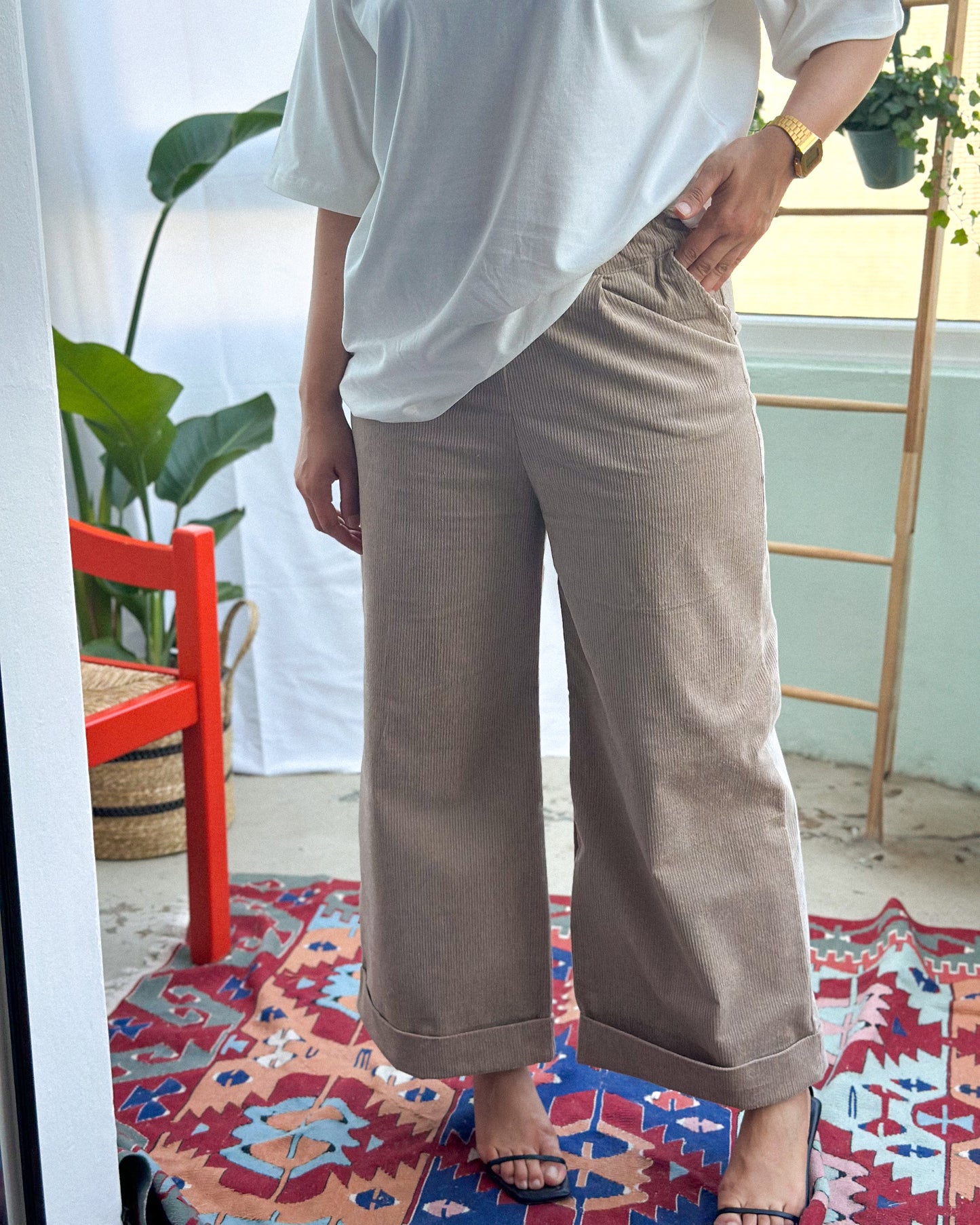 Handcrafted Velvet Pants