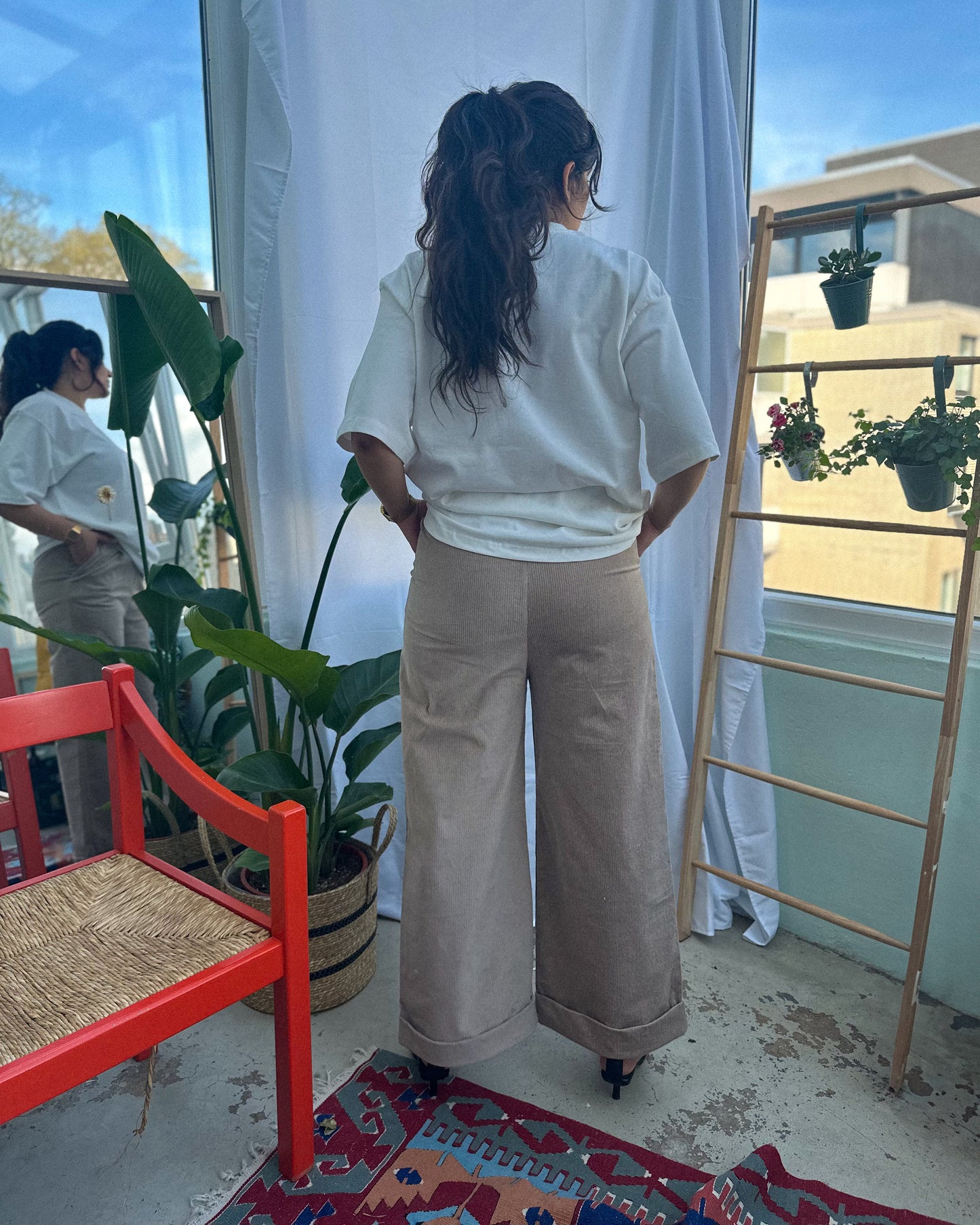 Handcrafted Velvet Pants