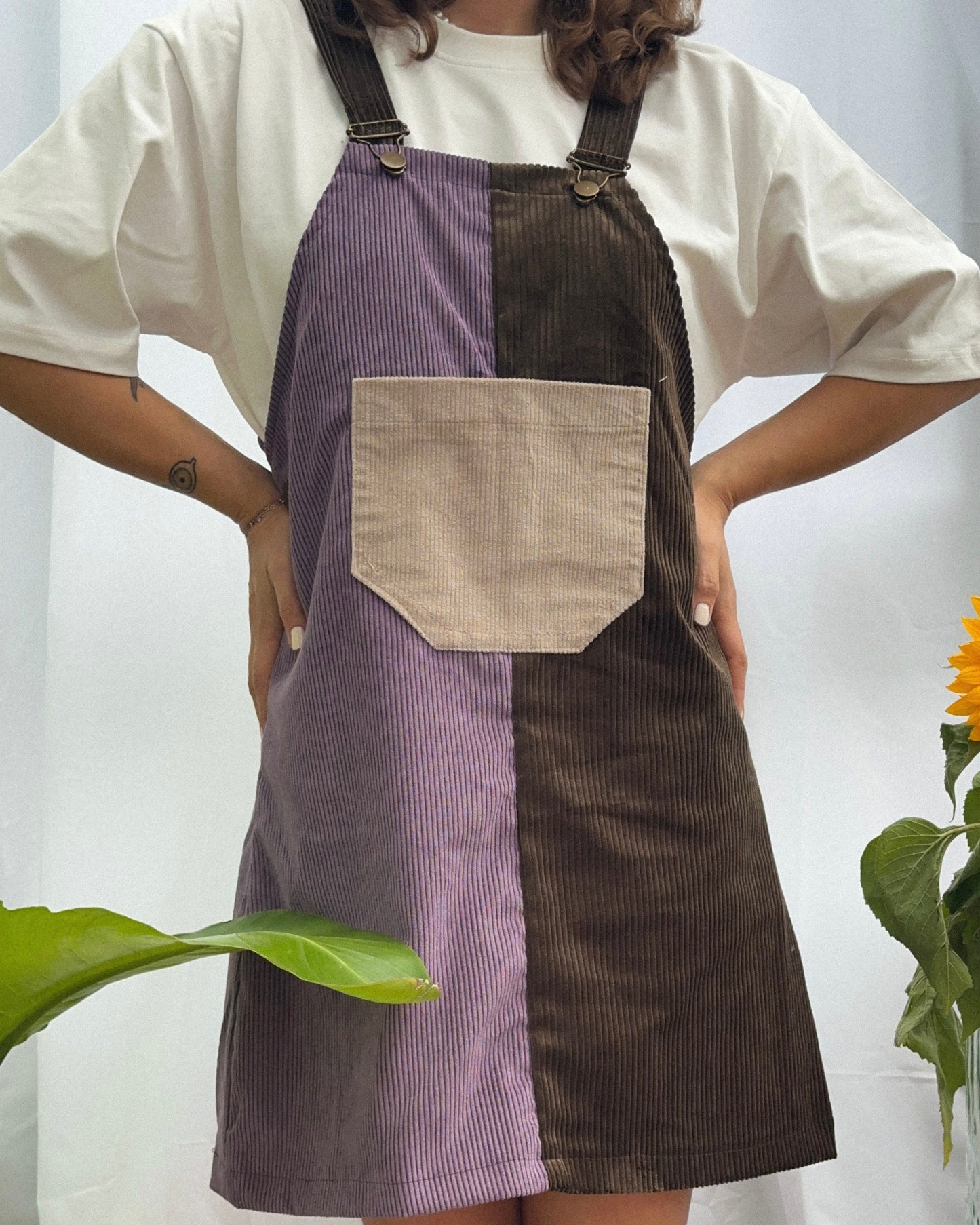 Handcrafted Overall Dress